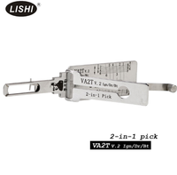 Outil de serrurerie professionnel LISHI VA2T 2-en-1 pour Peugeot Citroën, crochetage et décodage automatiques, acier inoxydable, non destructif