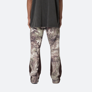 Pantalons de survêtement personnalisés en coton pour hommes Pantalons évasés vierges de haute qualité Pantalons de survêtement streetwear empilés - Product Image 5