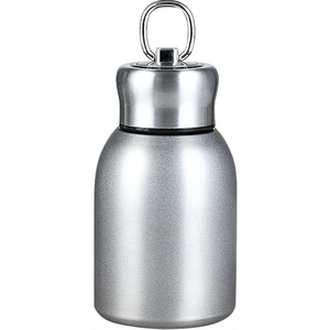 SilverJet Insulated Water <b>Bottle</b> 10 Oz Stainless Steel Vacuum <b>Flask</b> Thermal Reusable For Outdoor Travel Gym Office Gift - Product Image 1