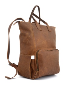 Rabada กระเป๋าออกแบบได้ตามต้องการกระเป๋าเป้สะพายหลังอเนกประสงค์หนังแฟชั่นใหม่กระเป๋าเป้หนังกันน้ำคุณภาพสูง - Product Image 3