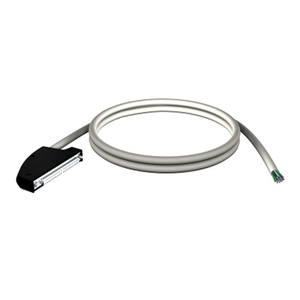 Cavo di collegamento SCHNEIDER ELECTRIC BMXFCW1001 con 40 terminali, prolunga da 10 m per ingressi e uscite (IO) M340 - Product Image 1