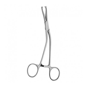 Pinzas de sujeción de hueso de acero Manual Dingman, mordazas dentadas angulares con dientes afilados 2x2 para estabilización, base de instrumento quirúrgico - Product Image 3