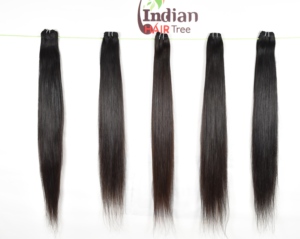 Nouvelles extensions de cheveux humains vietnamiens ondulés, vierges, non traités, double trame, naturels, en vente - Product Image 2