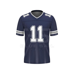 Hot Selling Custom Made Wholesale American Football Jersey High Quality American Football <b>Mesh</b> Jersey Sports Wear - Product Image 1