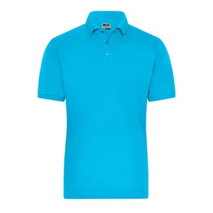 Polo bio-extensible pour homme, chemise de travail promotionnelle durable, merchandising écologique - Product Image 3