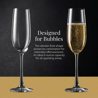 Verres à vin de forme simple de haute qualité en gros, verres à champagne de mariage, gobelets en stock