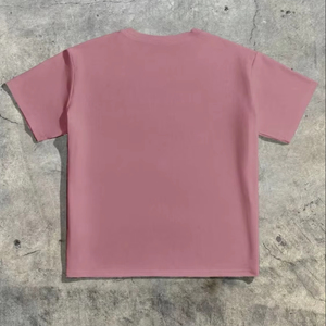 T-shirt en tricot formel OEM ODM, design personnalisé, stock disponible en plusieurs couleurs, tissu respirant à séchage rapide, 100% coton, unisexe - Product Image 5
