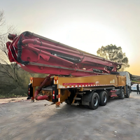 Pompe à béton montée sur camion 42,5 m SYM5300THBFS 430C-10 avec moteur diesel, capacité 30 tonnes pour travaux de pompage de bâtiments de grande hauteur, produit chinois très demandé
