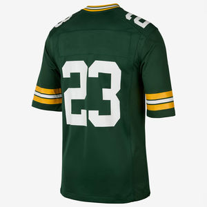 Maillots de football américain de nouvelle saison, logo personnalisé, 100% polyester, couleur personnalisée, options d'équipe, respirant, séchage rapide, haute qualité - Product Image 3