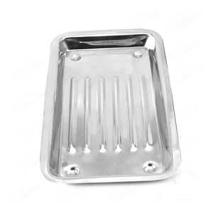 ถาดสเตนเลสเครื่องมือทันตกรรมถาดรองจานสำหรับทันตแพทย์ถาดสำหรับใช้ทางการแพทย์คุณภาพสูง - Product Image 6