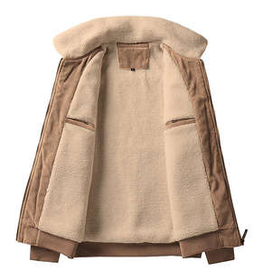 M-5XL mode automne/hiver nouveau Logo personnalisé rétro épaissi chaud extérieur moto grande taille hommes veste décontractée - Product Image 2