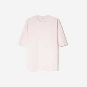 Nueva camiseta de verano para hombre de algodón pesado de 210gsm, camiseta de gran tamaño de manga corta con hombros caídos en blanco personalizada - Product Image 1