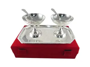 Offre Spéciale belle conception bols de service en acier inoxydable bols de glace pour hôtel et bar qualité supérieure forme personnalisée à la main - Product Image 5