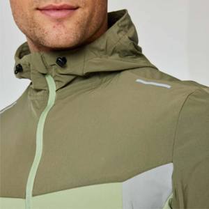 Veste coupe-vent durable pour hommes-Veste coupe-vent élégante et confortable pour la randonnée, la course et l'utilisation quotidienne - Product Image 6