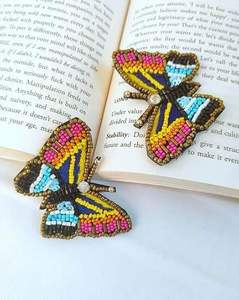 Boucles d'oreilles à perles de la meilleure conception, bijoux de mariage pour les mariées, boucles d'oreilles personnalisées pour les occasions spéciales, à bas prix par HFCRAFTS - Product Image 4