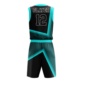 Ensembles d'uniformes de basket-ball personnalisés de meilleure qualité Conception de sublimation pour les jeunes Respirant Options de taille Techniques imprimées en gros - Product Image 5