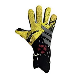 Gants de gardien de but de football professionnels en latex respirant unisexe avec fermeture à enfiler, durables pour l'entraînement au football - Product Image 2