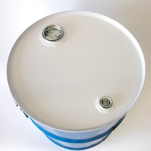 Tambor cilíndrico de acero personalizable de 378 mm de diámetro con tapa cosida y capacidad total de 31 hasta 70 lt. - Product Image 3