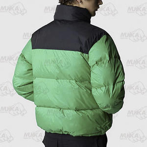 เสื้อโค้ทตัวยาวมีซิปกันน้ำกันลมมีฮู้ดเสื้อแจ็กเก็ตขนเป็ดเงาวาวสำหรับกลางแจ้งเส้นใยโพลีเอสเตอร์หนาสำหรับทุกเพศฤดูหนาวขายดี - Product Image 5