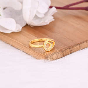 แหวนเพชร CZ สีขาวแข็ง925เงินสเตอร์ลิงสีเหลืองทองแหวนเรียงซ้อนแฮนด์เมดของขวัญวันครบรอบแต่งงานเครื่องประดับสตรี - Product Image 5