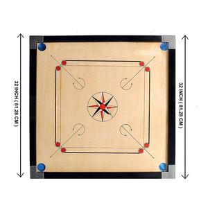 Full Size Carrom Board Supplier Top Quality Modern Carrom Board With Border Size 1.5 X 1.25 Inches Small Indoor Carrom Board - Product Image 2