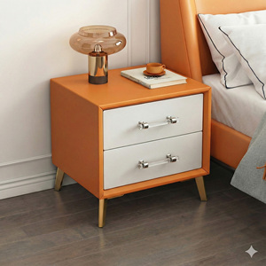 Poignées de tiroir modernes minimalistes en acrylique transparent, alliage de zinc chromé, acier inoxydable pour armoire - durables et écologiques - Product Image 4