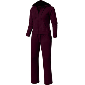 Survêtement de sport à manches longues pour femme, haut de gamme, décontracté, fermeture éclair, couleur unie, coutures, lettres imprimées - Product Image 1