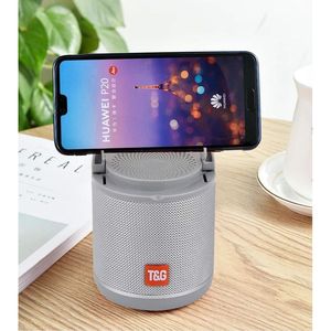Altavoz Bluetooth T&G TG518 Gris con Radio FM, Mini Portátil de 5W para Fiestas, Karaoke, Cine en Casa y Uso en Exteriores - Product Image 3