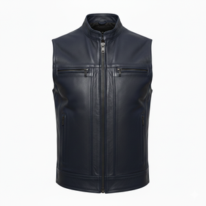 Chaleco Casual Transpirable de Poliéster/Algodón para Hombre, Último Diseño, Talla Grande, Venta Caliente, Chaleco de Motocicleta Hecho a Medida - Product Image 1