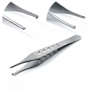 QNQ Qualité 12 cm Pince À Tissus Adson 1x2 Dents Instruments Chirurgicaux Anatomiques En Acier Inoxydable Top 5 Pouces CE Approuvé - Product Image 1