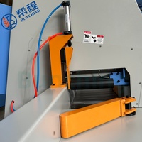 Sierra Madera CNC Automatica PLC OMRON Corte Transversal de Alta Resistencia Equipo para Palet de Madera