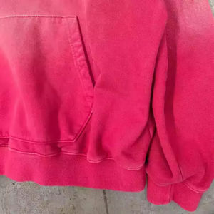 Sudadera Unisex de Alta Calidad, Estilo Holgado, Invierno, Bordada, Lavado Ácido, Desgastada, Estilo Urbano, Corte Cuadrado, 100% Algodón Felpa - Product Image 4