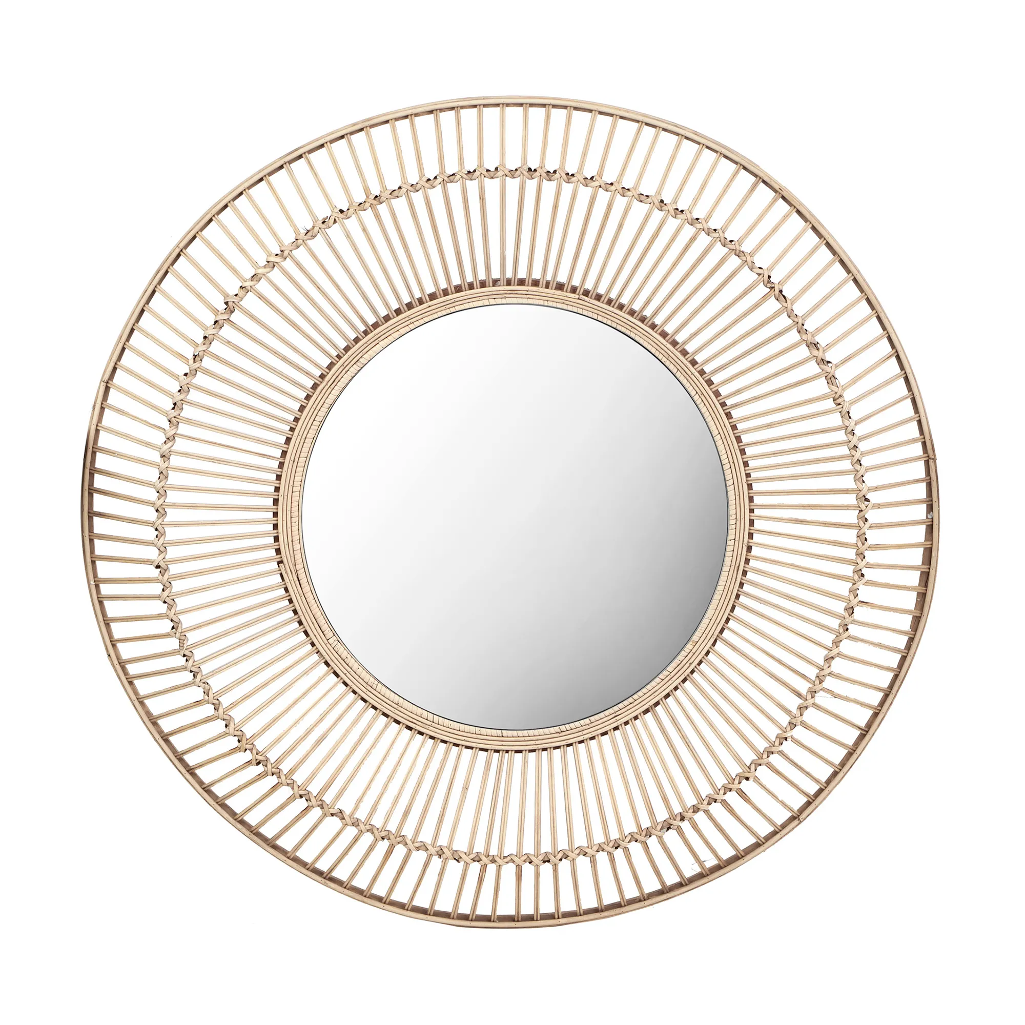 Best prices decorative mirrors original rattan craft wall mirrors round sun mirrors home furnishing decorations