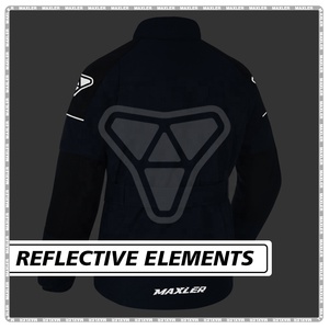 Chaqueta de Motocicleta Transpirable, Resistente y Protectora, Ropa de Motociclismo Elegante, Chaqueta de Motocicleta Moderna de Pana Textil para Exteriores - Product Image 3