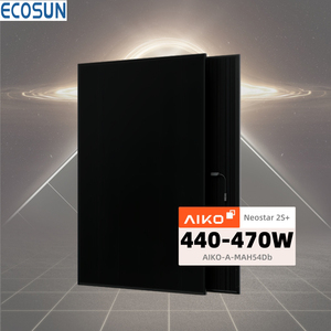 แผงโซลาร์เซลล์ <span class=keywords><strong>AIKO</strong></span> Neostar 2P ขนาด 450W 455W 460W 465W ดีไซน์สีดำล้วน พร้อมกล่องเชื่อมต่อมาตรฐาน IP68 - Product Image 3