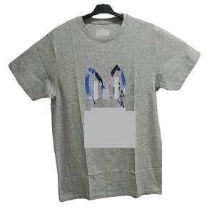 T-shirt élégant et durable à col en O pour homme de qualité supérieure à manches courtes en coton imprimé respirant à séchage rapide - Product Image 2