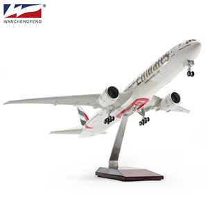 [Phiên bản LED] mô hình máy bay tiểu vương quốc B777 1/160 48cm ABS nhựa mô hình máy bay mô hình máy bay - Product Image 6