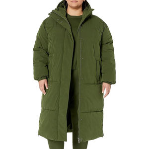 Chaqueta Larga de Invierno para Mujer con Cierre de Cremallera, Capa Exterior Impermeable y Transpirable para Comodidad en Clima Frío - Product Image 3