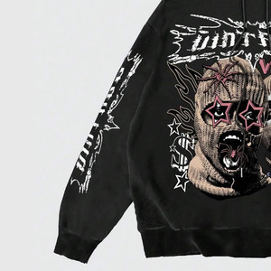 Top Online Selling Street Style Men <b>Hoodie</b> Wholesale Rate Men DTF Printed <b>Hoodie</b> Unique Style Pullover <b>Thermal</b> <b>Hoodie</b> for Men - Product Image 5