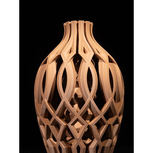 Vista di bambù e vaso di legno - Product Image 3