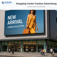 Écran LED couleur P4 IP65 avec prise en charge de l'animation et maintenance frontale pour la publicité dans les centres commerciaux et les ascenseurs