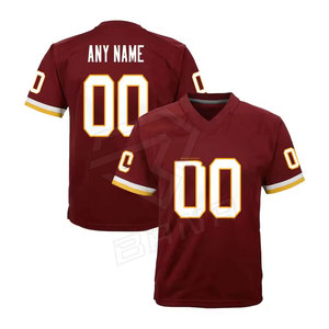 Maillot de football brodé personnalisé maillot de football américain surdimensionné de qualité supérieure personnalisé au design populaire vente en gros - Product Image 4