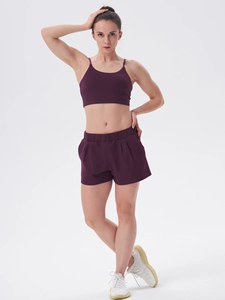 Sujetador Deportivo Ligero sin costuras y sin espalda para mujer, Tops para correr a prueba de golpes, sujetador de Yoga transpirable para deportes, Top sólido para Fitness - Product Image 3
