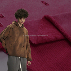 Sudadera con Capucha Corta de Algodón Extra Grande con Logotipo Personalizado, Sudadera con Capucha de Moda, Estilo Vintage, Desgastada, Lisa, para Hombre, Lavada al Ácido - Product Image 1