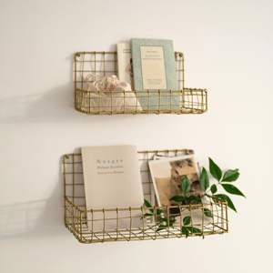 Fabricant fiable d'étagères murales en fer et en bois pour les espaces intérieurs, ajoutant un rangement élégant et un accent mural moderne. - Product Image 5