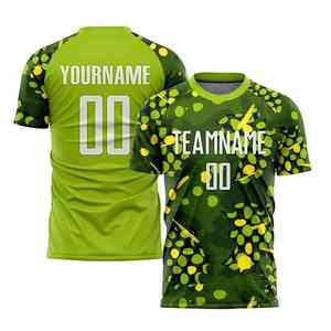 ชุดฝึกซ้อมฟุตบอลแฟชั่นสำหรับทีม คุณภาพสูง แห้งเร็ว ระบายอากาศได้ดี ผลิตจากโพลีเอสเตอร์ 100% กางเกงขาสั้น ปรับแต่งชื่อทีมได้ ใช้ได้ทั้งชายและหญิง - Product Image 2