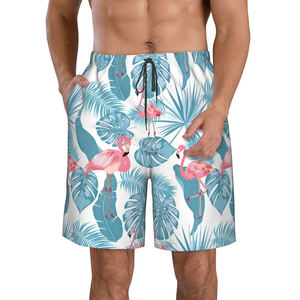 Shorts de plage personnalisés en polyester pour hommes, shorts de surf, maillots de bain avec poches, shorts de natation à vendre - Product Image 1