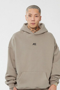 Sudaderas con Capucha Corta para Hombre, con Cremallera, Colores Personalizados, Gruesas, de Algodón, Estilo Holgado, Resistentes al Desgaste, Ropa Urbana para Hombre - Product Image 4