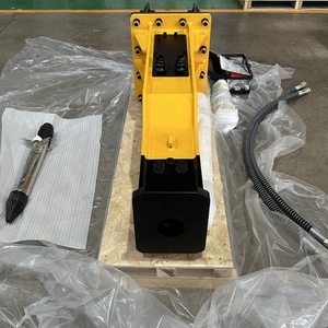 Casseur hydraulique Sb 45 de type boîte, adapté aux chargeuses-pelleteuses, mini-excavatrices et accessoires de mini-chargeuses pour bobcat de 7 à 14 tonnes - Product Image 3