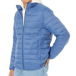 Veste matelassée à col montant à motif uni pour homme Veste matelassée personnalisée pour homme Dernier design Veste d'hiver pour homme - Product Image 3